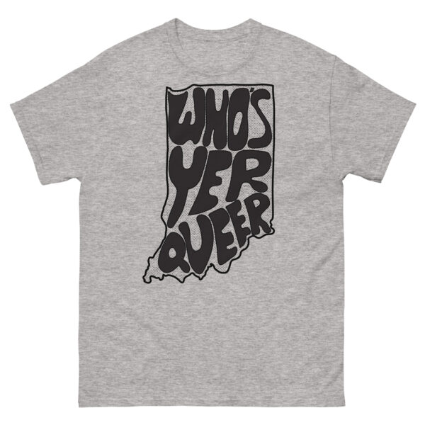 Who's Yer (Hoosier) Queer Tee - Image 3