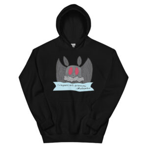 Mothman Respects All Pronouns Hoodie